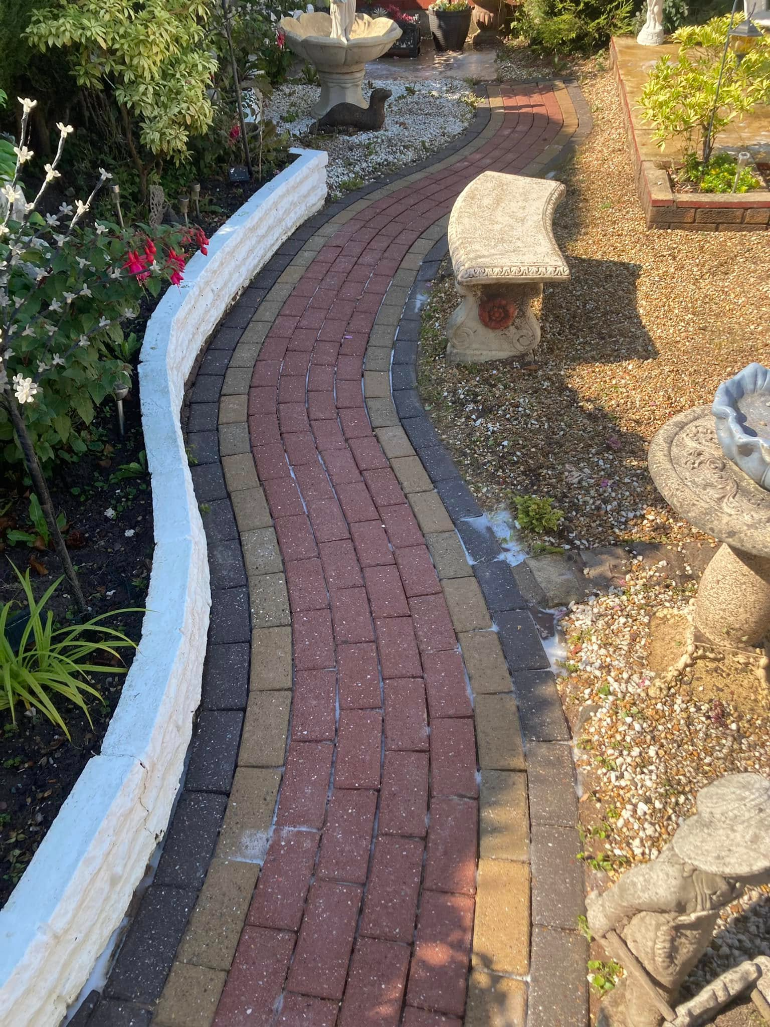 Patio cleaning before/after - image a6